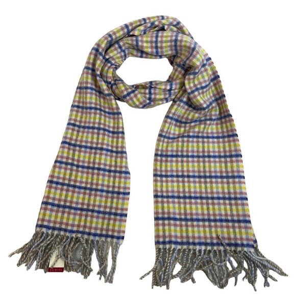 Talbots Multicolored Women's Cashmere Scarf One Size - New - Picture 1 of 8